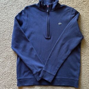 Vineyard vines boys quarter zip, size medium 10-12